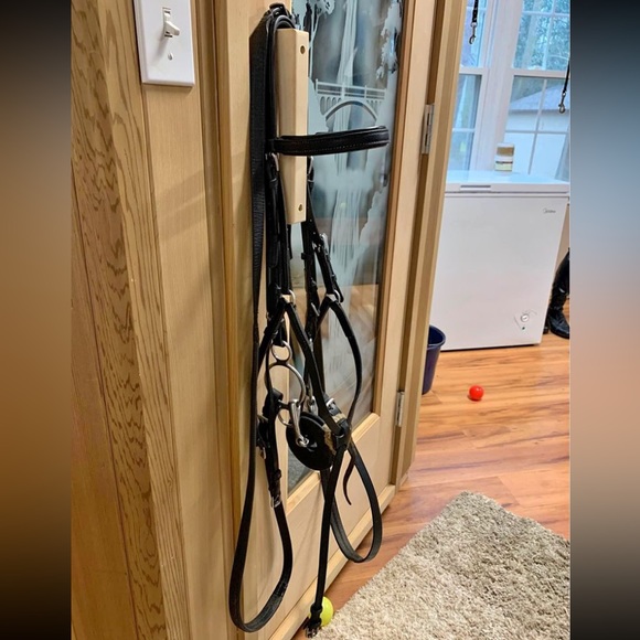 Nunn Finer Custom Figure 8 Black Bridle - Picture 4 of 4